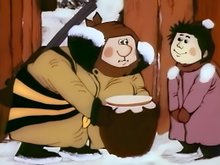кадр из мультфильма «Ишь ты, Масленица!»