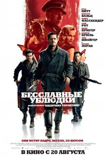 Бесславные ублюдки: постер