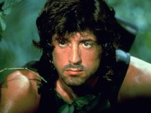 Сильвестр Сталлоне в фильме «Рэмбо: Первая кровь» (1982 год)