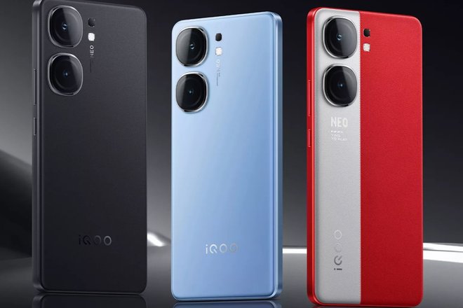 Смартфоны линейки iQOO Neo 9. Фото: iQOO Смартфоны линейки iQOO Neo 9. Фото: iQOO