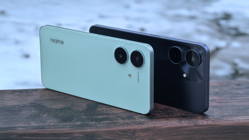 Слева realme Note 60, справа realme Note 60X Слева realme Note 60, справа realme Note 60X