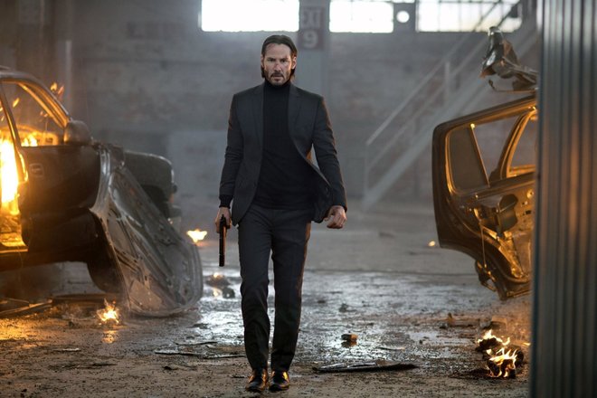 Киану Ривз в фильме «Джон Уик»